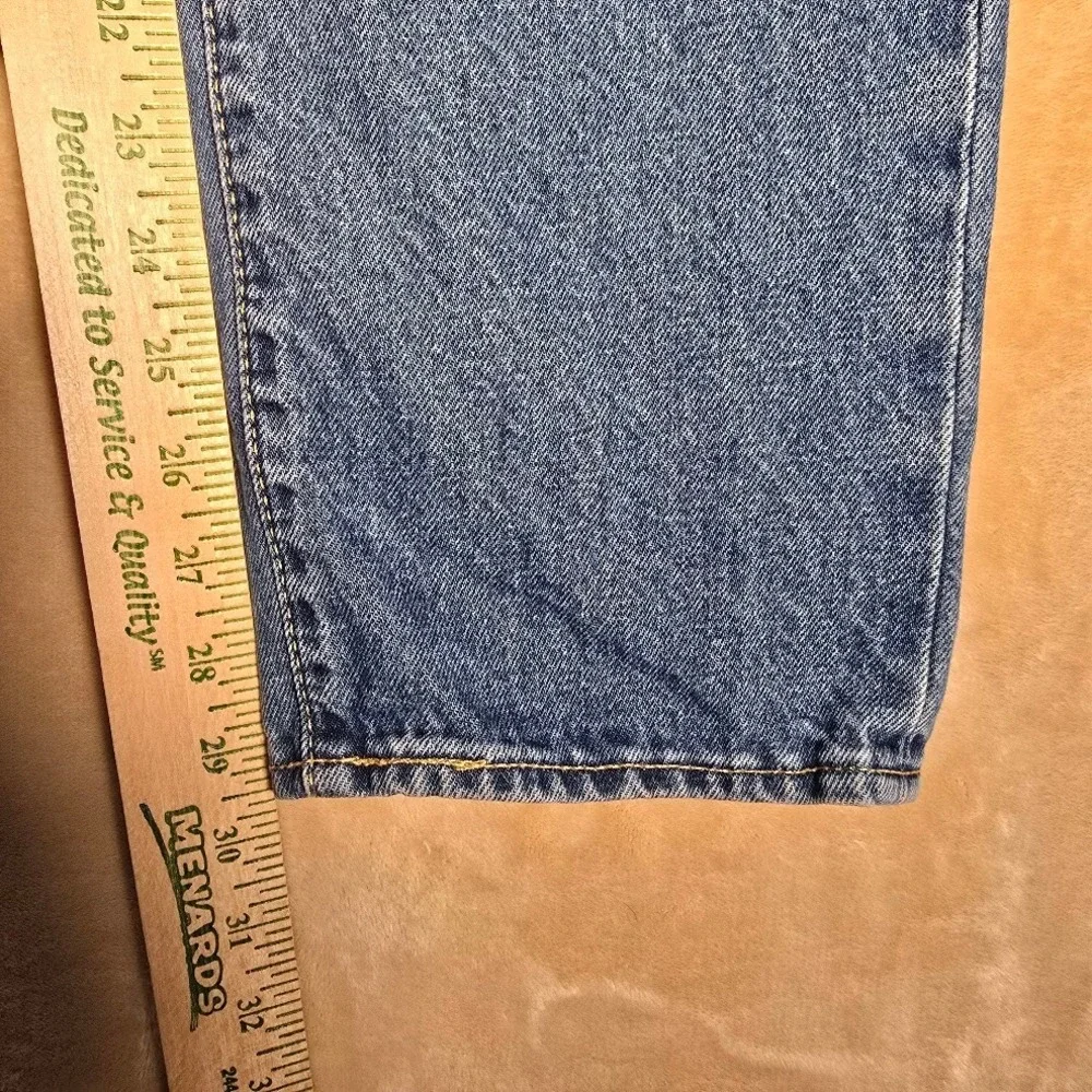 Levis Premium 551 Z Authentic Straight Jeans Blue Cotton Hemp Big E 28x30 1110